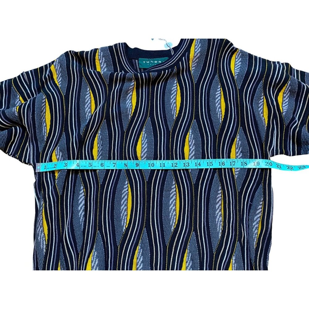 Men's Multicolor Patterned Sweater - Picture 5 of 6